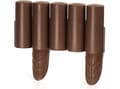 Pikkukuva 1 / 5: Prosperplast Garden Palisade Plus 2350 x 250/150mm ruskea (IPALPLUS-R222)