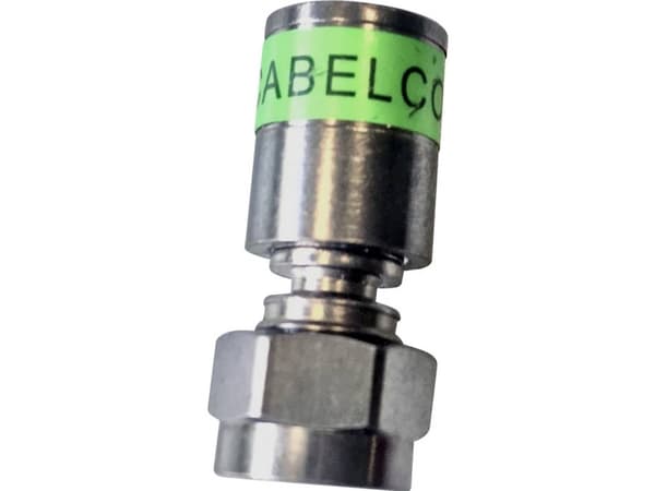Cabelcon Connectors 99909410-02 F-kontakt Kompression, vattentät Anslutningar: F-connectors 50 st