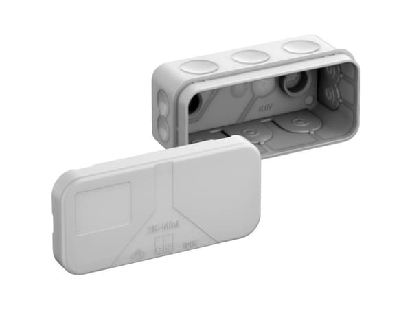 Spelsberg 34490801 Kopplingsdosa (L x B x H) 43 x 89 x 38 mm Grå IP55 10 st