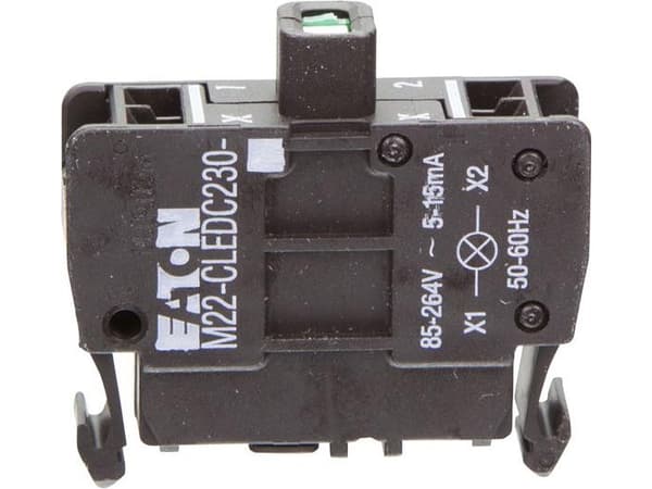 Eaton M22-CLEDC230-W, LED-elementti, Musta, IP20