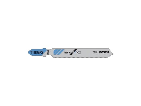 Bosch T 118 GFS, Rostfritt stål, 0,8 mm