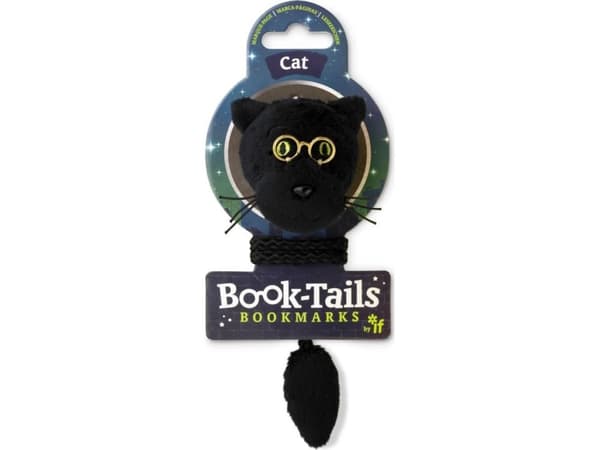 IF Book-Tails Cat plysj bokmerke