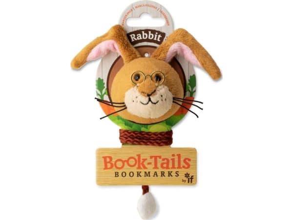 IF Book-Tails Rabbit plysj bokmerke