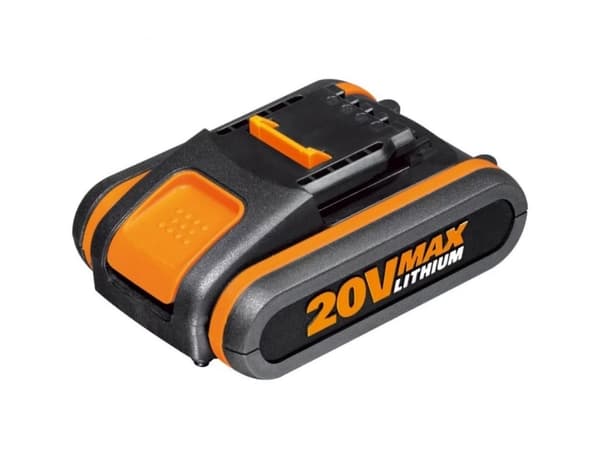 WORX WA3601, Batteri- og ladersett, Lithium-Ion (Li-Ion), 2 Ah, 20 V, WORX, 1 stykker