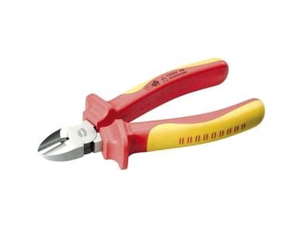 Toolcraft TO-6751677, Handdriven kabelavbitare, Röd, Gul, Stål, 2 mm, 160 mm