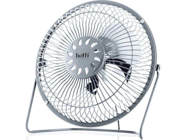 Botti Fan 15cm mini desk USMN-608 Botti Mistral usb silver