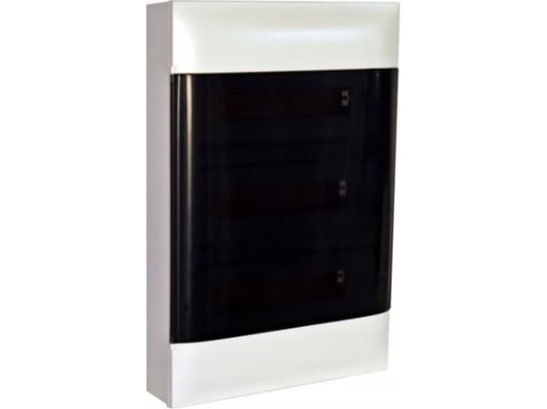 Legrand PRACTIBOX S 4x12 uppoasennettava modulaarinen jakelurasia valkoinen ovi 4x1P B16 RX3 135364P