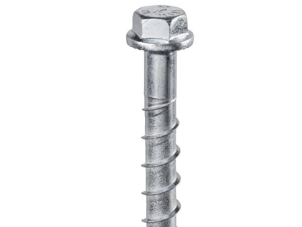 Fischer 536860, Skruv, Betong, Hex, Rostfritt stål, 80 mm, 50 styck