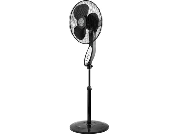 ECG FS 40 R, Husholdningsvifte, Sort, Gulv, Plast, 64,3 dB, 40 cm