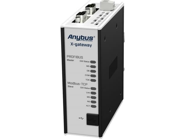 Anybus AB7629 Profibus Master/Modbus-TCP Slave Gateway Ethernet, USB 24 V/DC 1 kpl