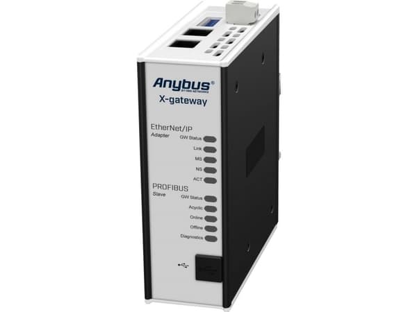 Anybus AB7658 Profinet Slave/CANopen Slave -yhdyskäytävä Ethernet, USB 24 V/DC 1 kpl