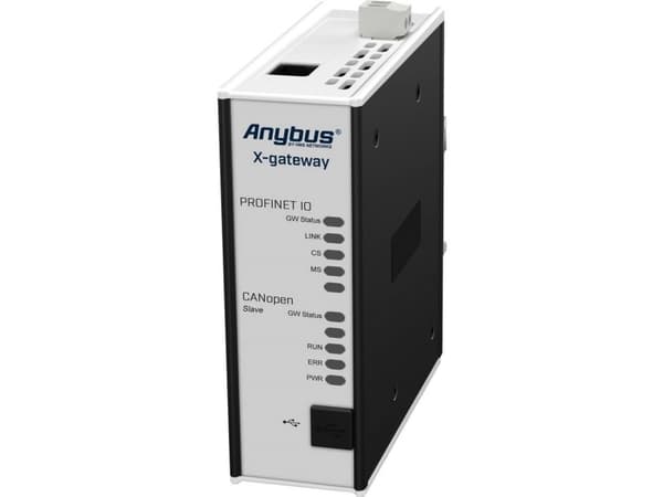 Anybus AB7658 Profinet Slave/CANopen Slave -yhdyskäytävä Ethernet, USB 24 V/DC 1 kpl