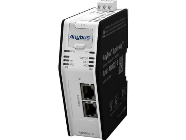 Anybus AB9007 Modbus-TCP Master/Profinet-yhdyskäytävä USB, RJ-45, Ethernet 24 V/DC 1 kpl