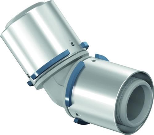 Uponor presvinkel PPSU 63mm - S-Press 45gr.