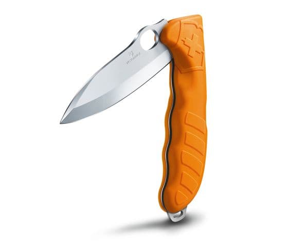 Victorinox Hunter Pro, Lukittuvateräinen veitsi, Metsästyspuukko, Tikari, Oranssi, 1 työkalua, 13,6 cm