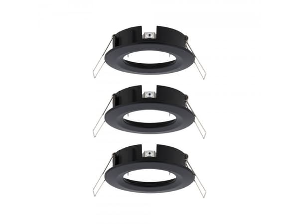 Paulmann 924.81, Monteringsskena, Svart, Gjuten aluminium, Paulmann, Universal, IP44