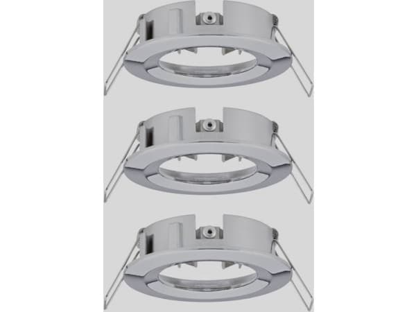 Paulmann 924.82, Monteringsskena, Krom, Gjuten aluminium, Paulmann, Universal, IP44