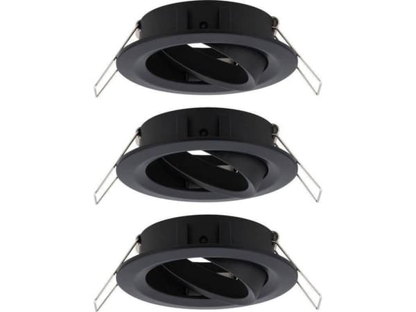 Paulmann 924.87, Monteringsskena, Svart, Gjuten aluminium, Paulmann, Universal, IP23