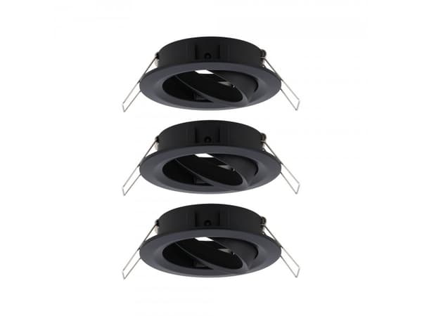 Paulmann 924.87, Monteringsskena, Svart, Gjuten aluminium, Paulmann, Universal, IP23