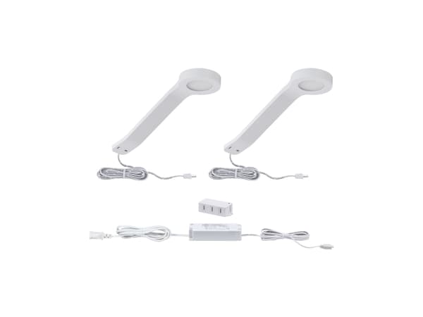 Paulmann 999.73, Valkoinen, LED, 5,5 W, 6500 K, 195 lm, Valkoinen