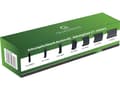 Miniatyrbild 1 av 3: Quadrios 2004CA098 Krympeslangesortiment Sort Krympningshastighed:2:1 7 Teile
