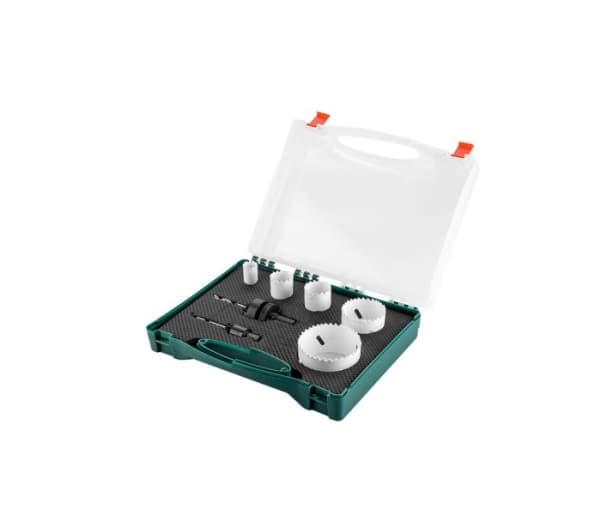 Verto 60H968, Drill hole saw, Drill bit set, Høyrehåndsrotasjon, 6,8 cm, Rustfritt stål, Stål, Tre, 3,8 cm