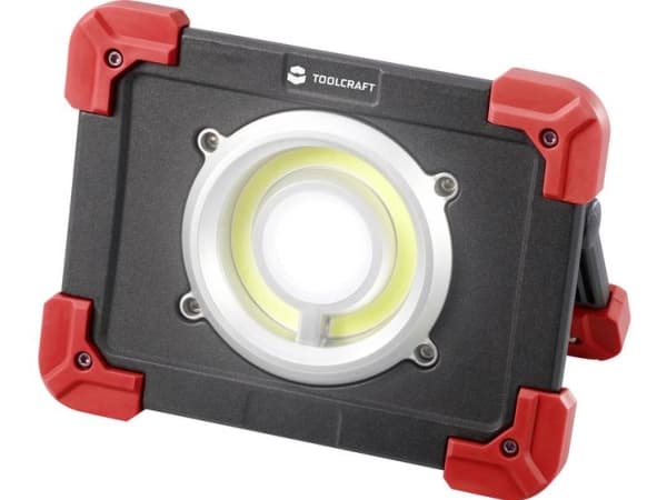 TOOLCRAFT TO-6687735 LED (RGB) Arbejdslys Batteridrevet 20 W 2500 lm