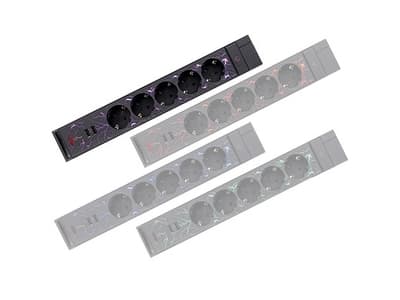 REV 0012528512, 1,4 m, inomhus, Svart, 230 V, 50 hz, 3680 W