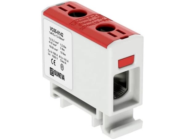 Ouneva Group VC05-0142 Fordelerblok Skruer Rød 1 stk