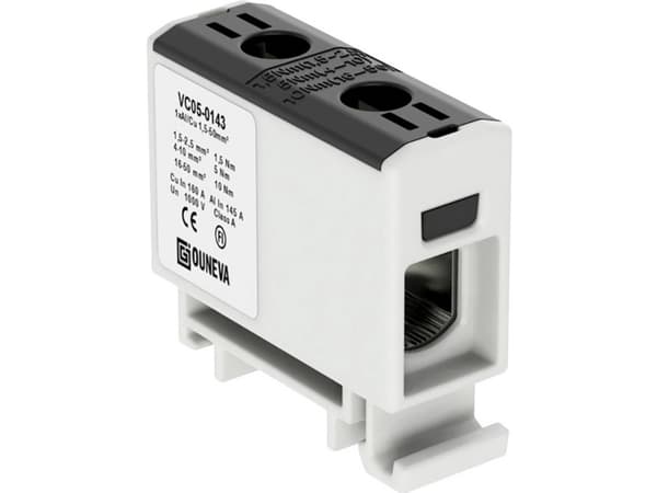 Ouneva Group VC05-0143 Fordelerblok Skruer Sort 1 stk