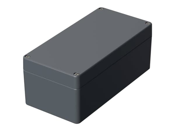 Bopla EUROMAS A 114 01114000 Teollisuuskaappi 200 x 100 x 80 Alumiini Sølvgrå (RAL 7001) 1 stk
