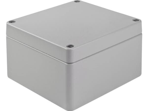 Bopla EUROMAS A 125 01125000 Industrikabinet 160 x 160 x 90 Aluminium Sølvgrå (RAL 7001) 1 stk
