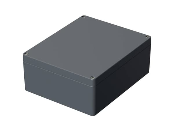 Bopla EUROMAS A 155 01155000 Teollisuuskaappi 280 x 230 x 111 Alumiini Sølvgrå (RAL 7001) 1 stk