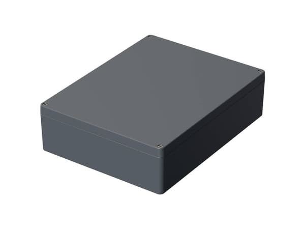 Bopla EUROMAS A 175 01175000 Teollisuuskaappi 400 x 310 x 110 Alumiini Sølvgrå (RAL 7001) 1 stk