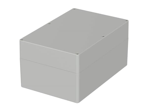 Bopla EUROMAS T 243 03243000 Industrikabinet 240 x 160 x 120 ABS Gråhvid (RAL 7035) 1 stk