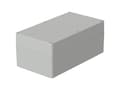 Pikkukuva 3 / 3: Bopla EUROMAS T 255 03255000 Industrikabinet 360 x 200 x 150 ABS Gråhvid (RAL 7035) 1 stk