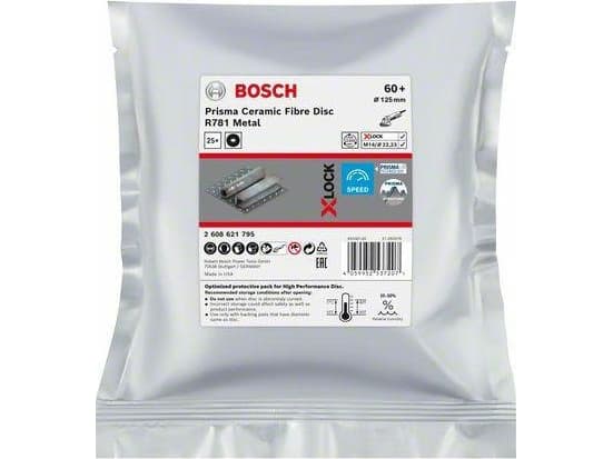 Bosch FIBERSLIBESKIVE R781 XL 125MM K60 25 STK