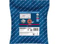Miniatyrbild 3 av 5: Bosch FIBERSLIBESKIVE R782 XL 125MM K80 25 STK