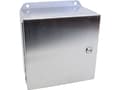 Pikkukuva 2 / 2: Hammond Electronics seinäkiinnityskotelo 203 x 203 x 102 ruostumaton teräs ruostumaton teräs 1 kpl
