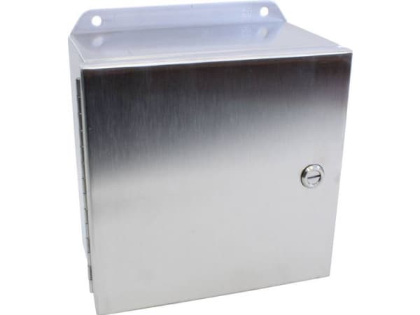 Hammond Electronics seinäkiinnityskotelo 203 x 203 x 102 ruostumaton teräs ruostumaton teräs 1 kpl