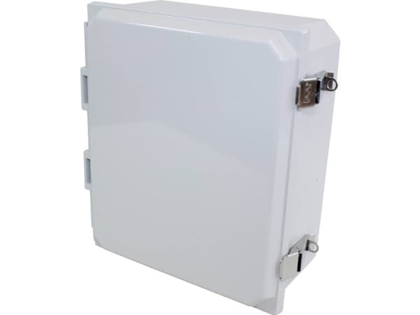 Hammond elektroniikan seinäkiinnityskaappi 303 x 258 x 101 polykarbonaatti vaaleanharmaa 1 kpl