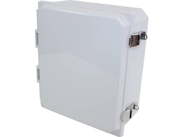 Hammond elektroniikan seinäkiinnityskaappi 303 x 258 x 101 polykarbonaatti vaaleanharmaa 1 kpl