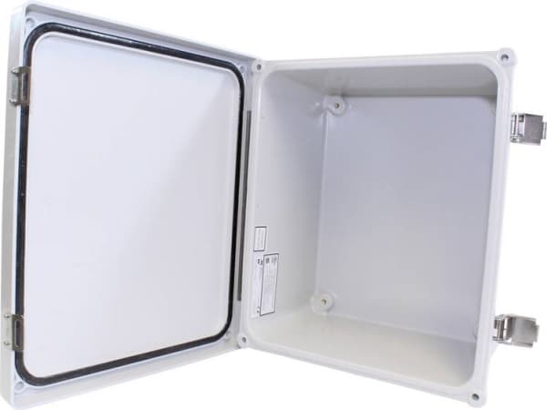 Hammond Electronics väggmonterat hölje 308 x 261 x 156 GRP Grå 1 st