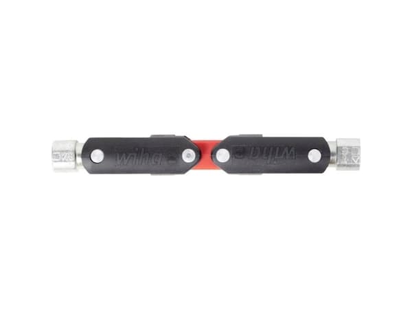 Wiha 44001, Glasfiber, Plast, Zink, Svart, Röd, 105 g