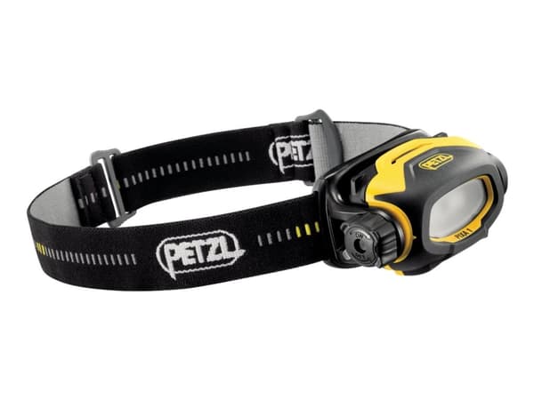 Petzl PIXA 1 - Lommelykt for hodet - LED - 3-modus - svart/gul Sort, Gult