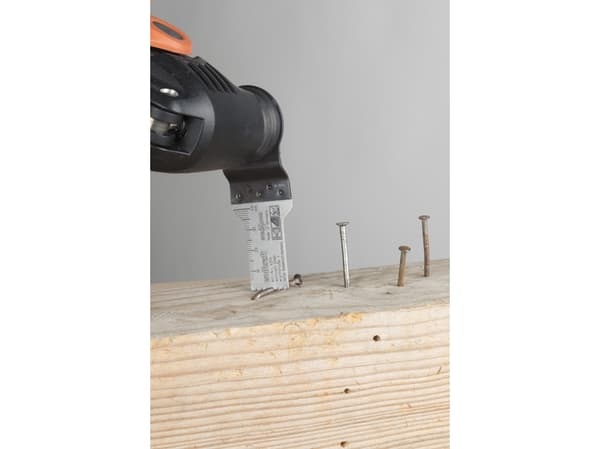 wolfcraft GmbH 4253000, Gipsskivor, Plast, Trä, Trä med spik, Bimetall, 2 cm, 1,4 mm, 4 cm, 1 styck