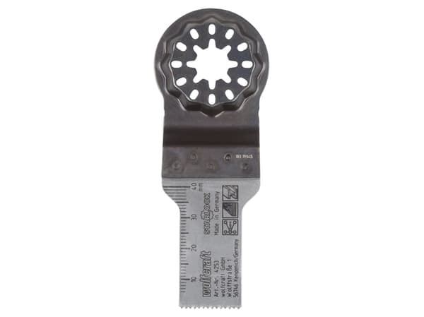 wolfcraft GmbH 4253000, Gipsskivor, Plast, Trä, Trä med spik, Bimetall, 2 cm, 1,4 mm, 4 cm, 1 styck