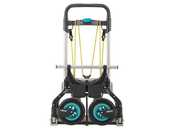 wolfcraft GmbH TS 850, Aluminium, Håndtruck, Aluminium, Sort, 100 kg, 2 hjul, 18 cm