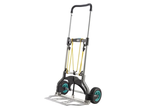 wolfcraft GmbH TS 850, Aluminium, Håndtruck, Aluminium, Sort, 100 kg, 2 hjul, 18 cm