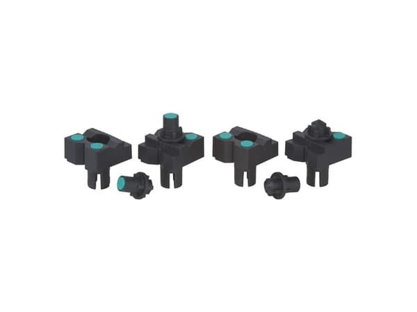 wolfcraft GmbH 6166000, Svart, Plast, Europa, wolfcraft MASTER series, 4 styck